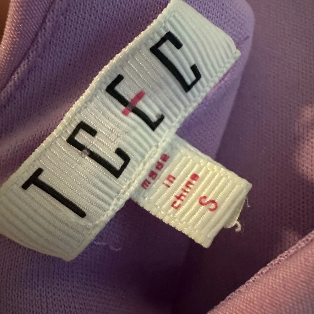 Elegant Lavender Ruffle Dress - Picture 3 of 5